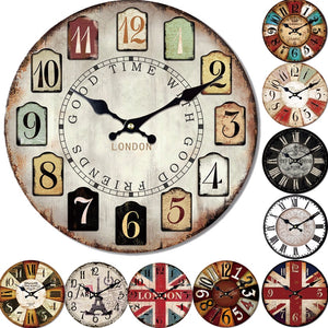 Ten Styles Reloj Large Wall Clock Design Fashion Silent Living Room Wall Decor Saat Home Decoration Watch Wall Christmas Gift