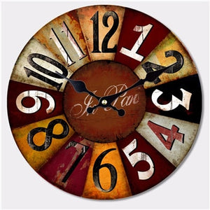 Ten Styles Reloj Large Wall Clock Design Fashion Silent Living Room Wall Decor Saat Home Decoration Watch Wall Christmas Gift