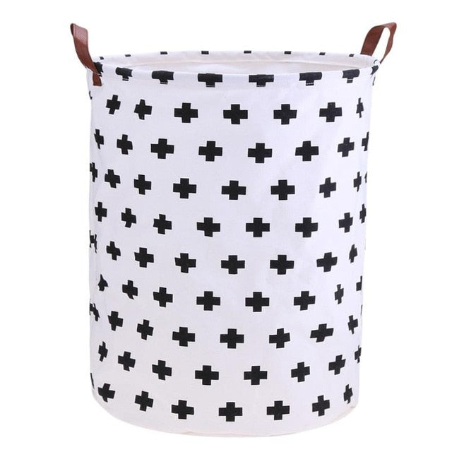 Foldable Laundry Storage Basket Clothes Storage Bag Dirty Laundry Basket Kids Toys Organizer Home Sundries Storage Barrel