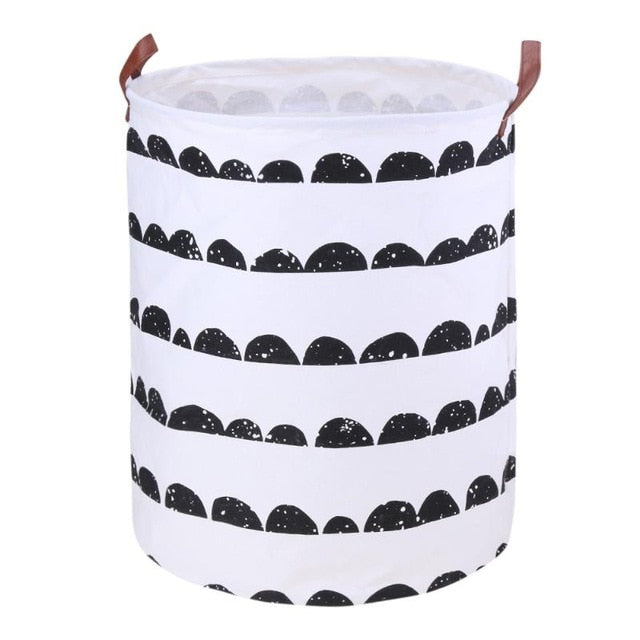 Foldable Laundry Storage Basket Clothes Storage Bag Dirty Laundry Basket Kids Toys Organizer Home Sundries Storage Barrel