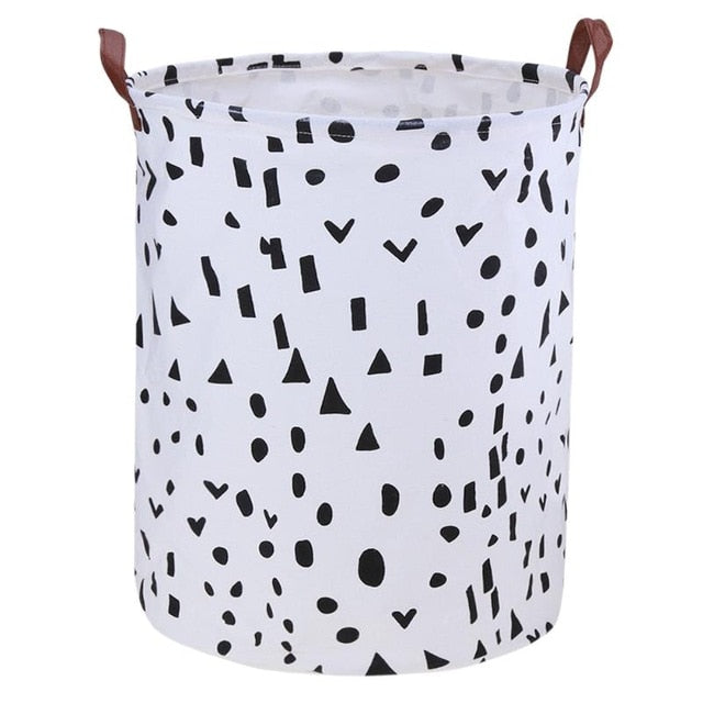 Foldable Laundry Storage Basket Clothes Storage Bag Dirty Laundry Basket Kids Toys Organizer Home Sundries Storage Barrel