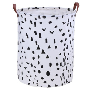 Foldable Laundry Storage Basket Clothes Storage Bag Dirty Laundry Basket Kids Toys Organizer Home Sundries Storage Barrel