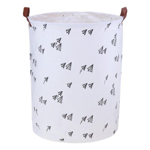 Foldable Laundry Storage Basket Clothes Storage Bag Dirty Laundry Basket Kids Toys Organizer Home Sundries Storage Barrel