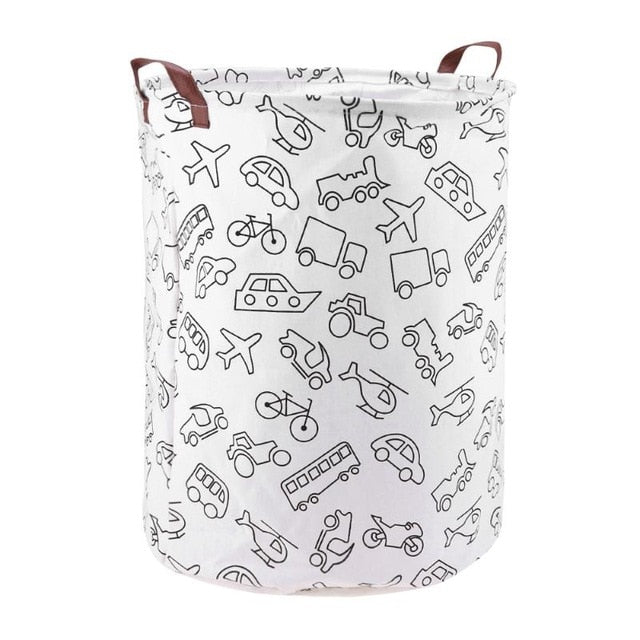 Foldable Laundry Storage Basket Clothes Storage Bag Dirty Laundry Basket Kids Toys Organizer Home Sundries Storage Barrel