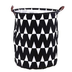 Foldable Laundry Storage Basket Clothes Storage Bag Dirty Laundry Basket Kids Toys Organizer Home Sundries Storage Barrel