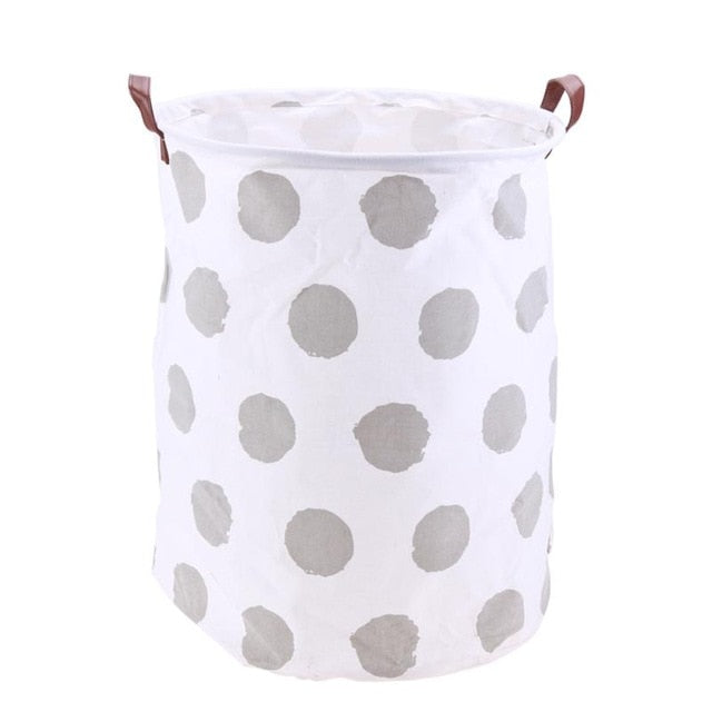 Foldable Laundry Storage Basket Clothes Storage Bag Dirty Laundry Basket Kids Toys Organizer Home Sundries Storage Barrel