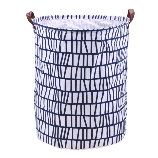 Foldable Laundry Storage Basket Clothes Storage Bag Dirty Laundry Basket Kids Toys Organizer Home Sundries Storage Barrel