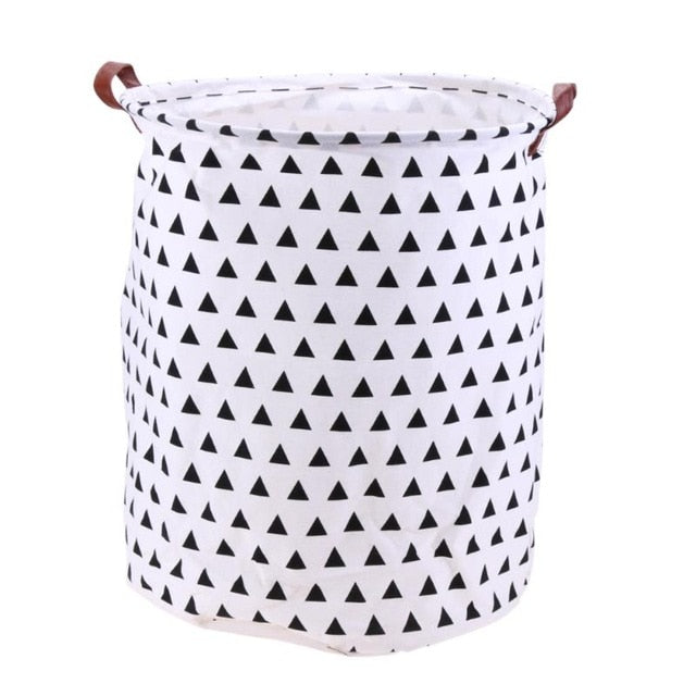 Foldable Laundry Storage Basket Clothes Storage Bag Dirty Laundry Basket Kids Toys Organizer Home Sundries Storage Barrel