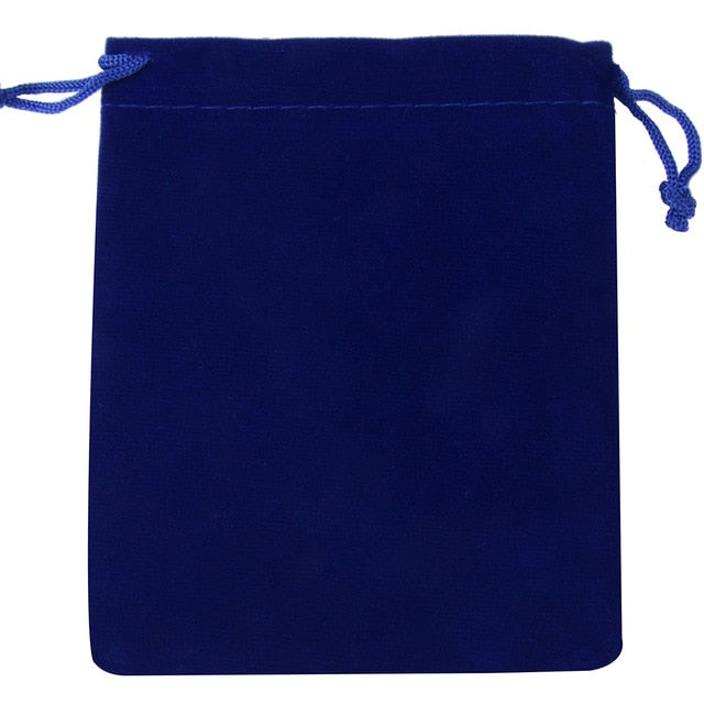 10pcs/lot 7x9cm 9x12cm Coloful Velvet Pouches Jewelry Packaging Display Drawstring Packing Gift Bags & Pouches