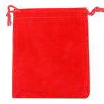 10pcs/lot 7x9cm 9x12cm Coloful Velvet Pouches Jewelry Packaging Display Drawstring Packing Gift Bags & Pouches