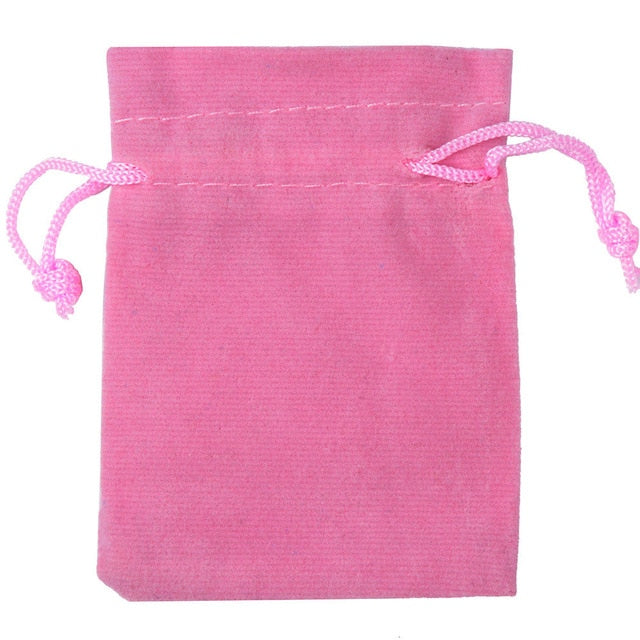 10pcs/lot 7x9cm 9x12cm Coloful Velvet Pouches Jewelry Packaging Display Drawstring Packing Gift Bags & Pouches