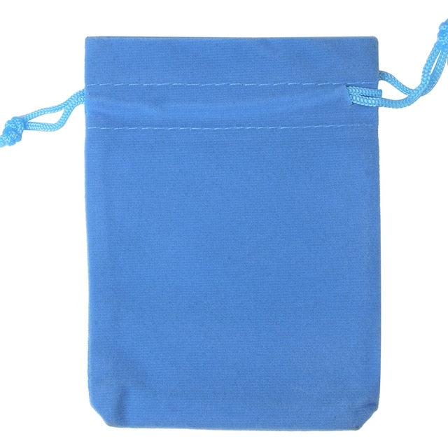 10pcs/lot 7x9cm 9x12cm Coloful Velvet Pouches Jewelry Packaging Display Drawstring Packing Gift Bags & Pouches