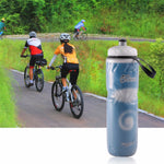 710ml Portable Outdoor Insulated Water Bottle Bicycle Bike Cycling Sport Water Cup Kettle Recyclable Bottle Newest