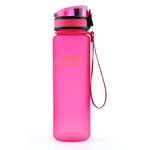 Hot Sale Uzspace Protein Shaker Portable Motion My Tritan Water Bottle Bpa Free Plastic For Sports camping hiking 350/500/650ml