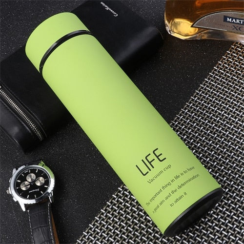 ZOOOBE Thermos Tea Vacuum Flask With  Filter Stainless Steel 304 Thermal Cup Coffee Mug Water Bottle Office Business Home Thermo