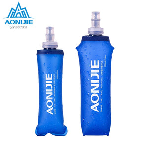 AONIJIE 170ml 250ml 500ml Sports BPA Free Collapsible Foldable Soft Water Bag Water Bottle Kettle Flask Hydration Pack Bladder