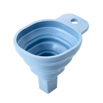 ERMAKOVA Collapsible Funnel Silicone Foldable Funnel for Water Bottle Hopper Foldable Kitchen Funnel for Liquid Powder Transfer