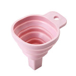 ERMAKOVA Collapsible Funnel Silicone Foldable Funnel for Water Bottle Hopper Foldable Kitchen Funnel for Liquid Powder Transfer