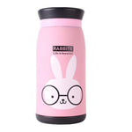 New Arrival 250ml/350ml Cartoon Thermos Cup Bottle Stainless Steel Thermocup Vacuum Thermal Mug Funny Birthday Couple Gift