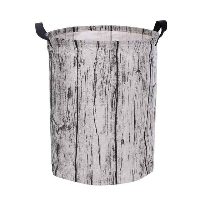 Foldable Laundry Basket Canvas Storage Basket Barrel Creative Kids Toys Organizer Storage Barrel Container Home Supplies