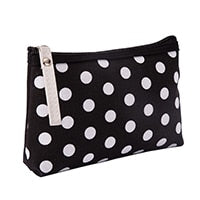 LVV HOME Round point women zipper Makeup Bags/Portable Travel Cosmetic Case Organizer Pouch Toiletry wash storage bag