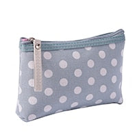 LVV HOME Round point women zipper Makeup Bags/Portable Travel Cosmetic Case Organizer Pouch Toiletry wash storage bag