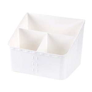 Lasperal Plastic Makeup Organizer Home Office Sundries Cosmetics Storage 5 Grids Desktop Jewelry Storage Box Container Drawer