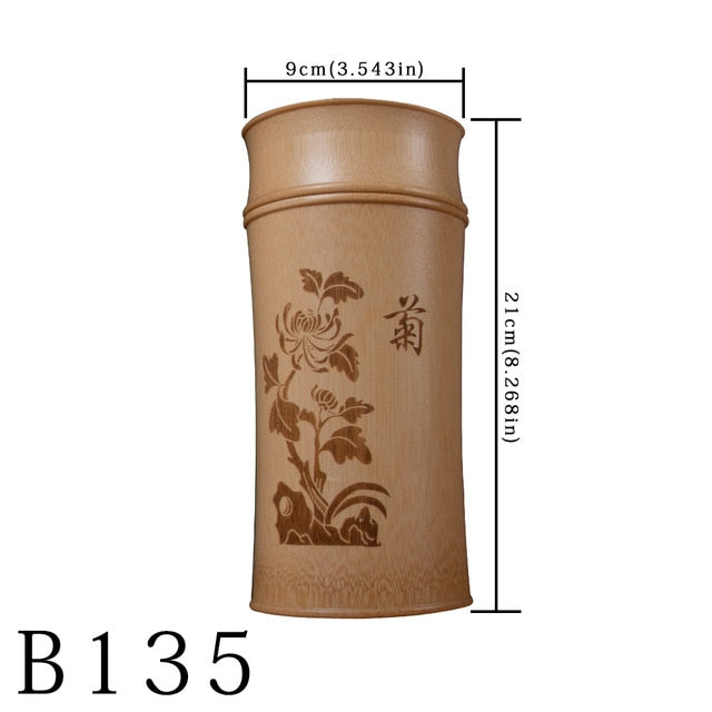 Large Capacity Natural Bamboo Storage Jars For Bulk Products Kitchen Accessories Container Bottle Spices Tea Box Caddy Sealed