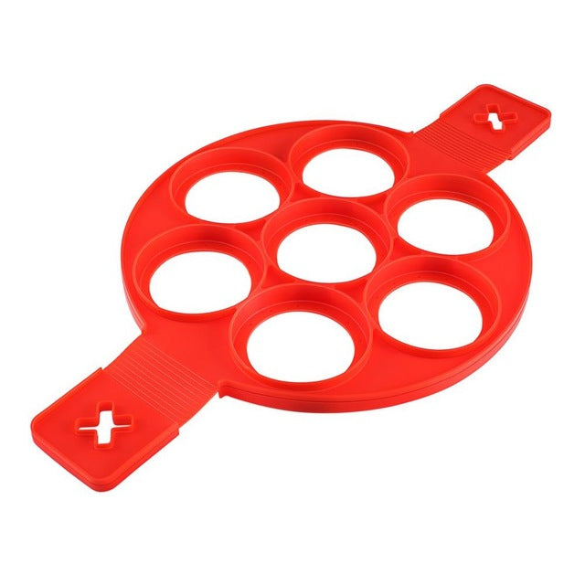 Environmental Non-Toxic Home Kitchen Accessories Non-Stick Silicone Baking Cake Egg Ring Pancake Cooking Mould Mold