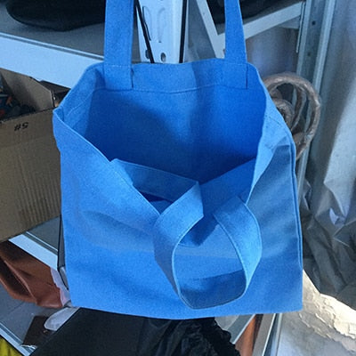 2019 Eco Reusable Shopping Bags Cloth Fabric Grocery Packing Recyclable Bag Hight Simple Design Healthy Tote Handbag Fashion