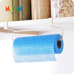 Hook Type Kitchen Roll Paper Towel Holder Storage Rack Sundries Organizer Home Storage Tools Cabinet Cupboard Tissue Shelf