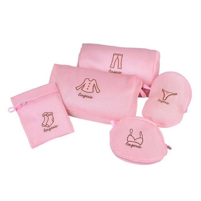 Laundry Bag Women Hosiery Bra Wash Lingerie Wash Protecting Mesh Bag Aid Laundry Saver Home Storage Bra Socks Underwear Bag